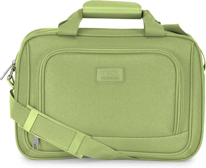 U.S. Traveler Rio 14" Travel Tote Bag, Lightweight 1200D Carry-On Bag for Women & Men