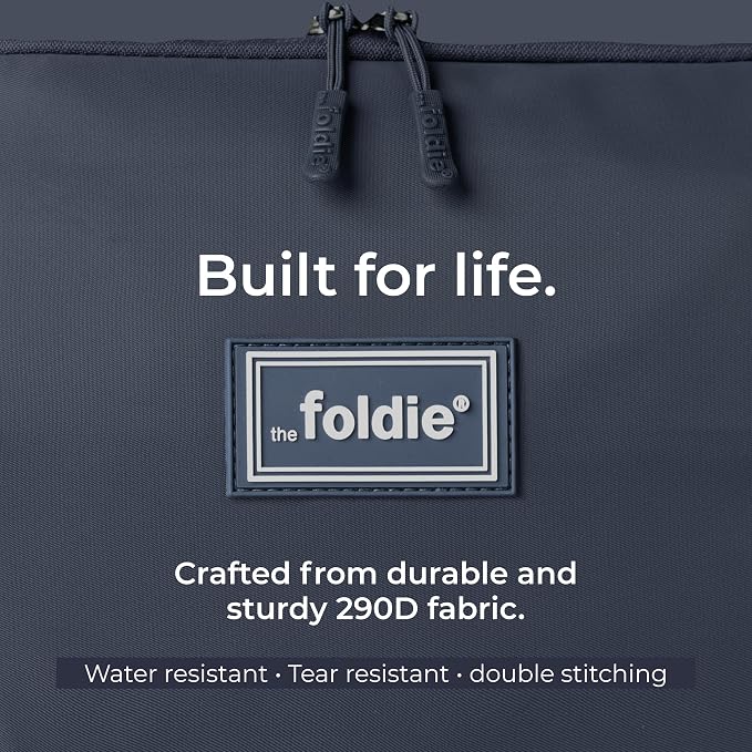 The Foldie Foldable Travel Bag for Women - 40L Weekender Bag with Multiple Pockets - Carry On Expendable Travel Bag