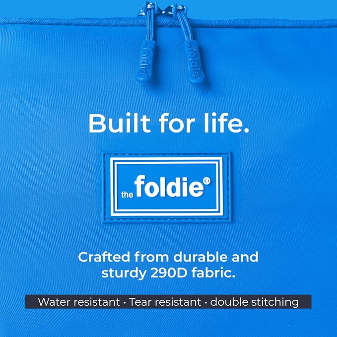 The Foldie Foldable Travel Bag for Women - 40L Weekender Bag with Multiple Pockets - Carry On Expendable Travel Bag