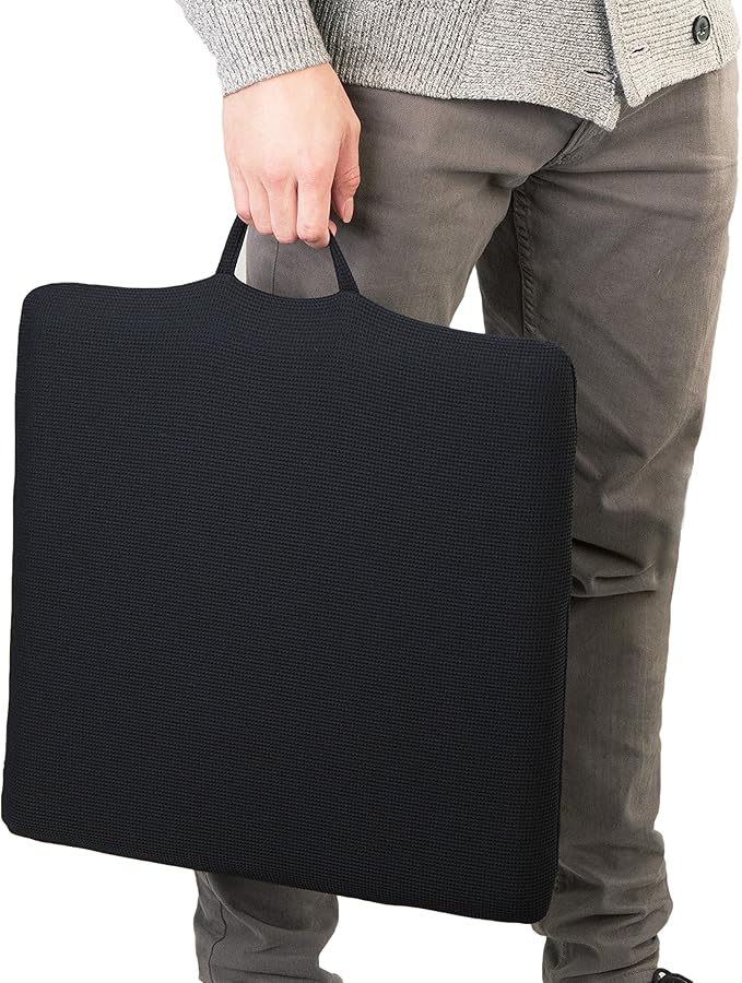 Wagan IN9111 Relax Fusion Standard Memory Foam and Gel Seat Cushion