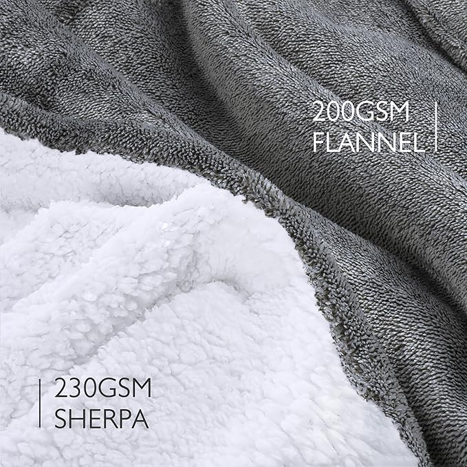 Catalonia Oversized Blanket Hoodie Sweatshirt, Wearable Sherpa Lounging Pullover for Adults Women Men