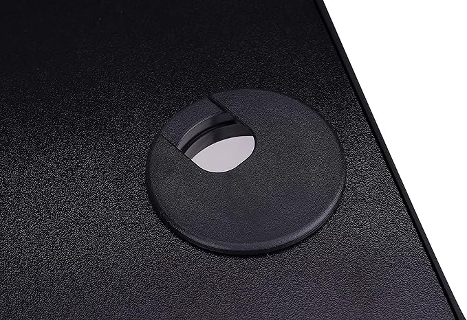 Rocelco 37.5" Deluxe Height Adjustable Standing Desk Converter with Anti Fatigue Mat BUNDLE - Quick Sit Stand Up Computer Workstation Riser - Large Retractable Keyboard Tray - Black (R DADRB-MAFM)