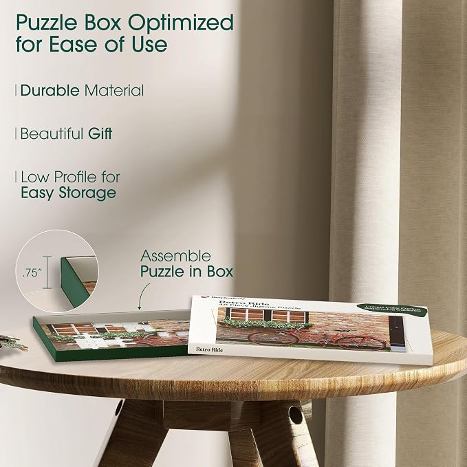 Keeping Busy Bike Dementia Puzzles Activities for Seniors | Alzheimer Products for Elderly Patients | Fun Memory Game Toy & Cognitive Brain for Senior Citizens w/Memory Loss or Alzheimers 48 PC