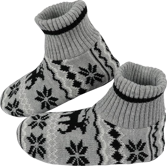 BenSorts Fuzzy Slipper Socks for Women Non Slip House Socks with Grips Gifts