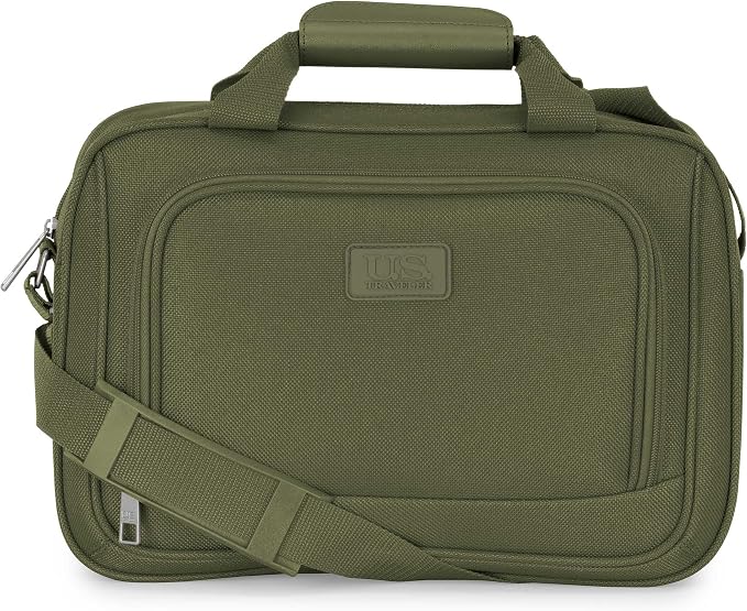 U.S. Traveler Rio 14" Travel Tote Bag, Lightweight 1200D Carry-On Bag for Women & Men