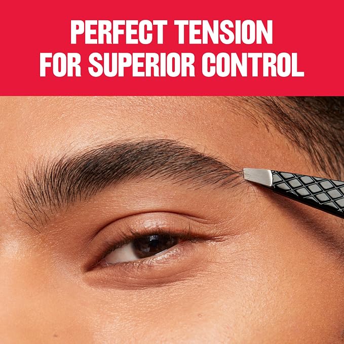 Revlon Expert Slant Tweezer, High Precision For an Easy Hair Removal, Made With Stainless Steel, 1 Count