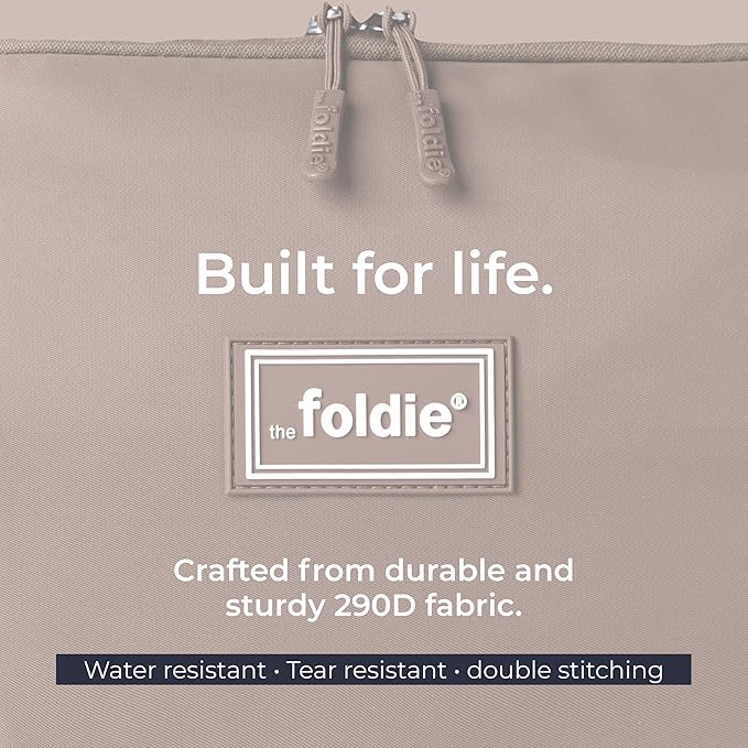 The Foldie Foldable Travel Bag for Women - 40L Weekender Bag with Multiple Pockets - Carry On Expendable Travel Bag