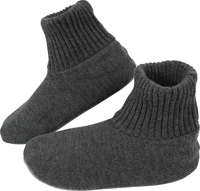 BenSorts Fuzzy Slipper Socks for Women Non Slip House Socks with Grips Gifts