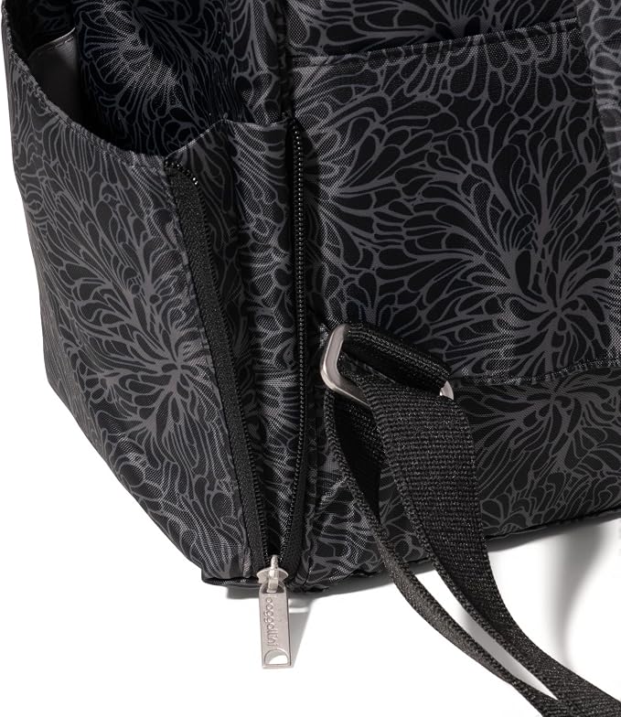 Baggallini Securtex Anti-Theft Windsor Backpack for Travel, Work & College, RFID & Locking Zipper, Up to 16" Laptop