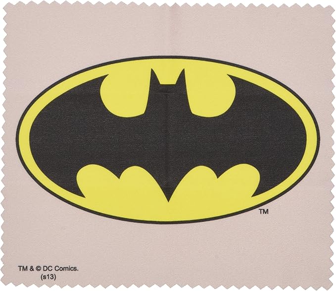 Spoontiques Eyeglass Case, Retro Batman, with Lens Cloth,Multi,One Size