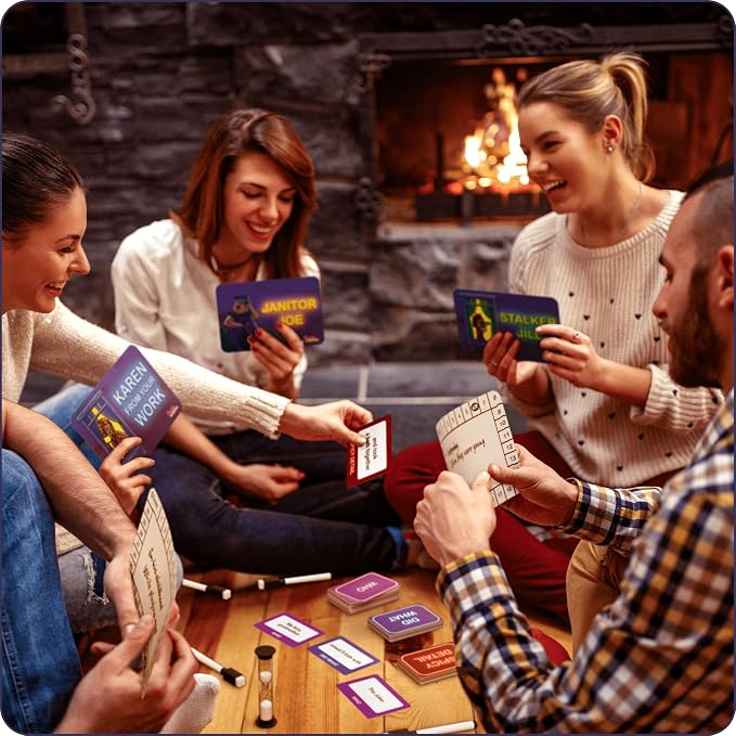 Freaky Rumors® Against Reality — Hilarious Party Card Game for Social Gatherings (3-6 Players) | Fun Ice Breaker for Adults & Family Game Night | Entertaining Board Game for Teens, Adults & Families