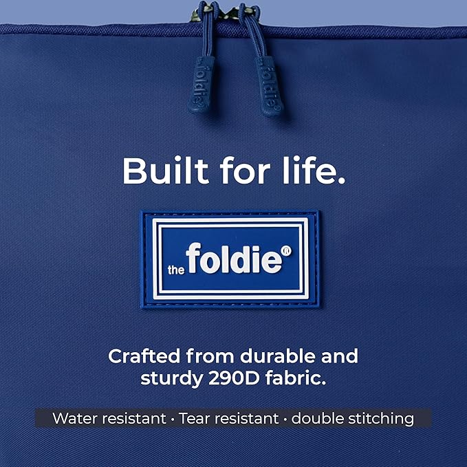 The Foldie Foldable Travel Bag for Women - 40L Weekender Bag with Multiple Pockets - Carry On Expendable Travel Bag