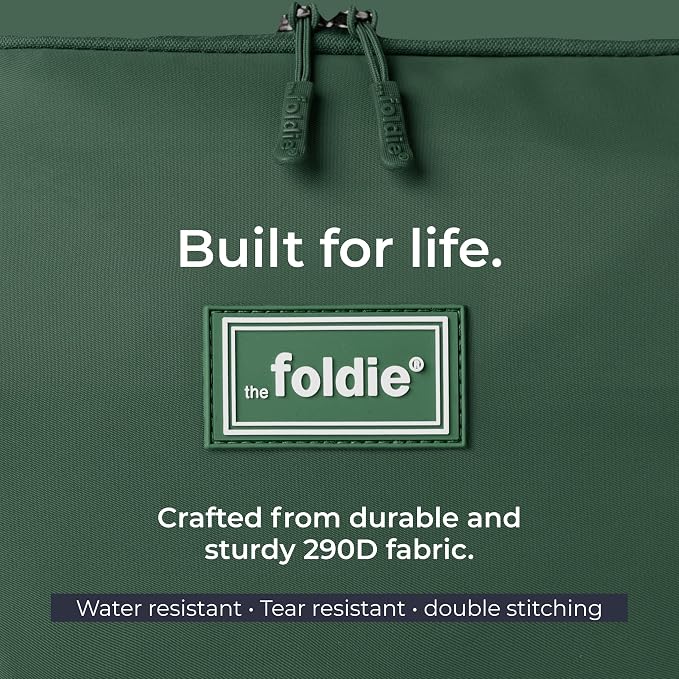 The Foldie Foldable Travel Bag for Women - 40L Weekender Bag with Multiple Pockets - Carry On Expendable Travel Bag