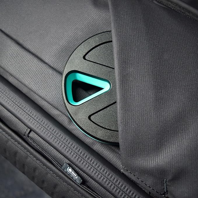 Travel RX Pill Case by Type Two Labs – Weekly 7 Day Pill Box, Compact Magnetic Organizer for Pills fits Purses or Pockets, Rugged Daily Caddy Holds Vitamins, Supplements and Medication. (Vibrant Teal)