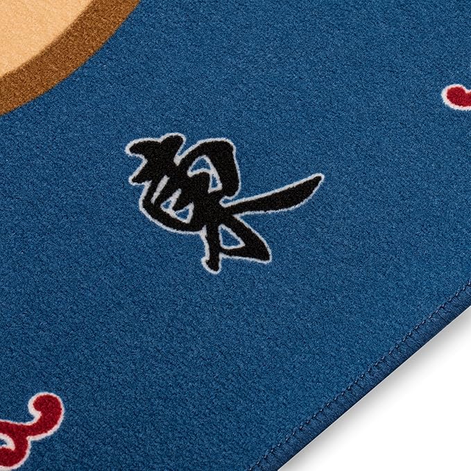 Yellow Mountain Imports Table Cover for Mahjong, Poker, Card Games, Board Games, Tile Game, and Dominoes - 31.1 Inches - Roll-up Gaming Mat with Carrying Bag