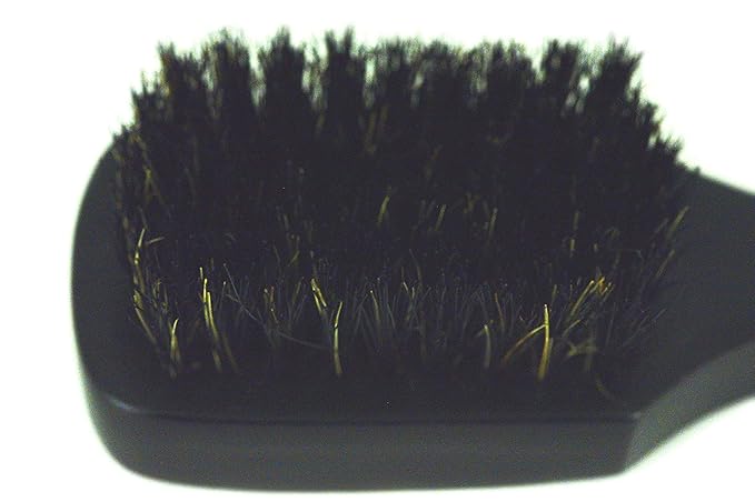 Annie Mini Pocket Combo Brush #2114 - Natural Boar Bristles, Hair Comb for Long and Short Hair