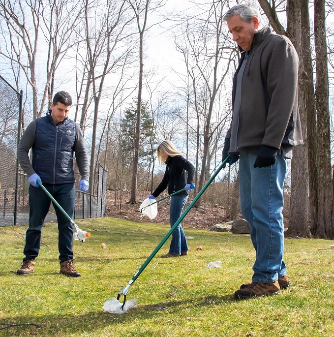 Unger Professional 36” Nifty Nabber, 2 Count, Reacher Grabber Tool, Trash Picker Upper, Built-in Magnet and Ergonomic Grip, Outdoor Claw Pickup, Reaching Assist for Seniors, Safely Perform Tasks